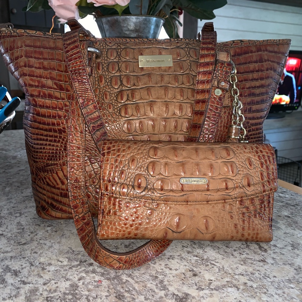 Brahmin purse and wallet